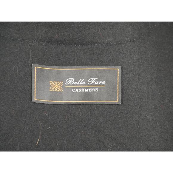 Stunning Cashmere Cape with Fox Fur trim Coat Jacket Wrap - Picture 6 of 6